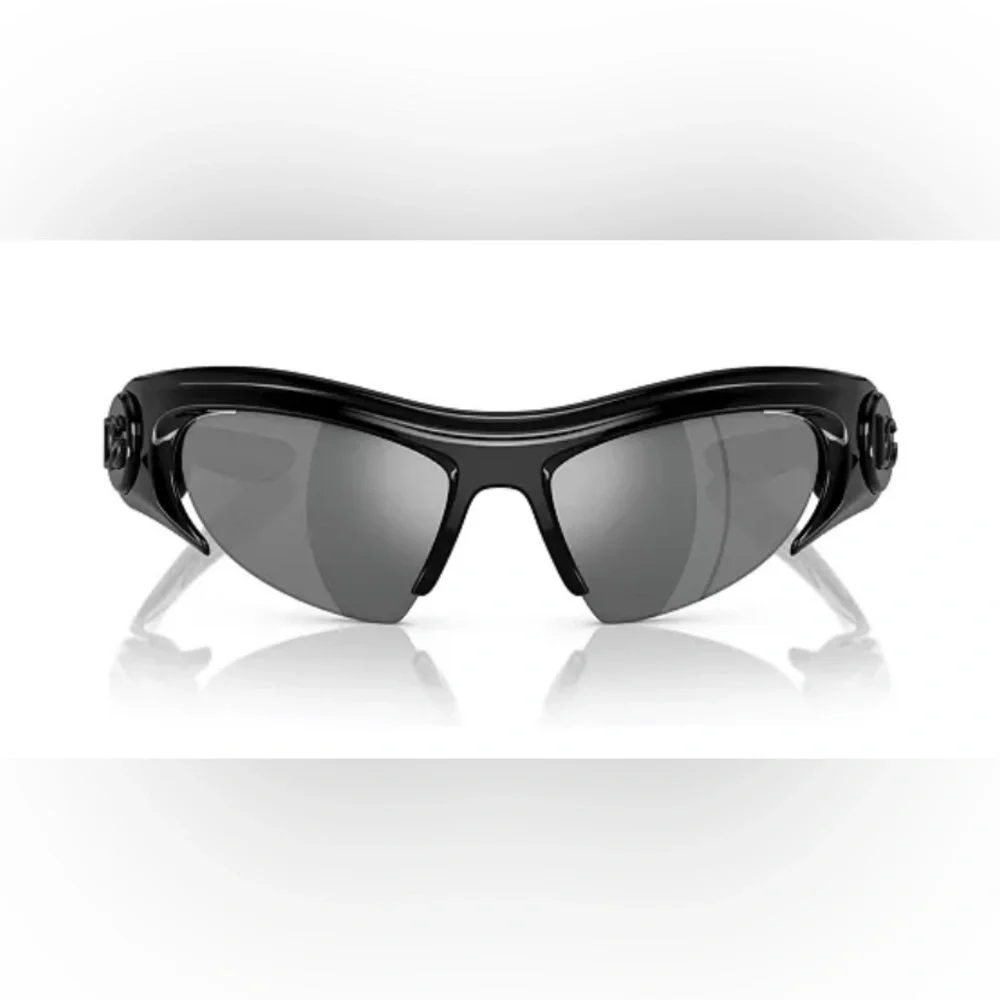 Dolce & Gabbana DG6192 Black Grey Mirror Men's 58 mm Sunglasses